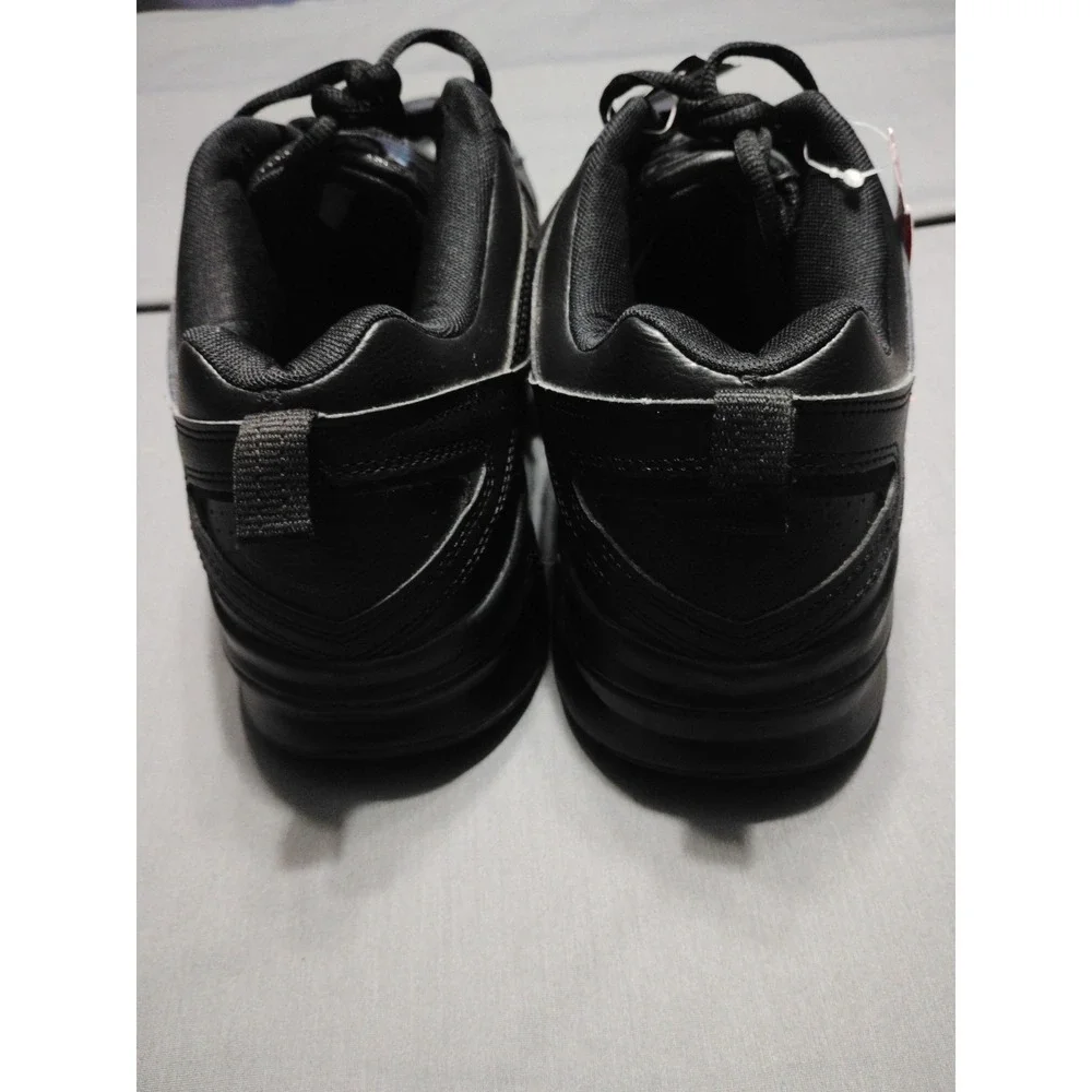 New Balance MX608V5 Men 15 Slip Resistant Black Leather Work‎ Shoes Sneakers NEW